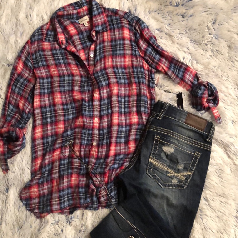 NWT SNEAK PEEK flannel